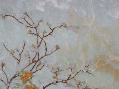 玉雕梅花屏风效果图