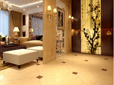 红梅傲骨玉雕屏风效果图